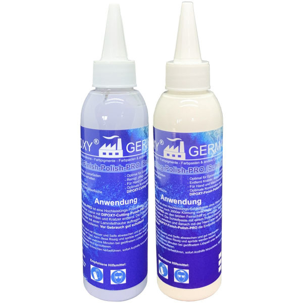 Cutting/Finish Pro Polierpaste Set 1x150g Finish Polish / 1x150g Cutting Polish